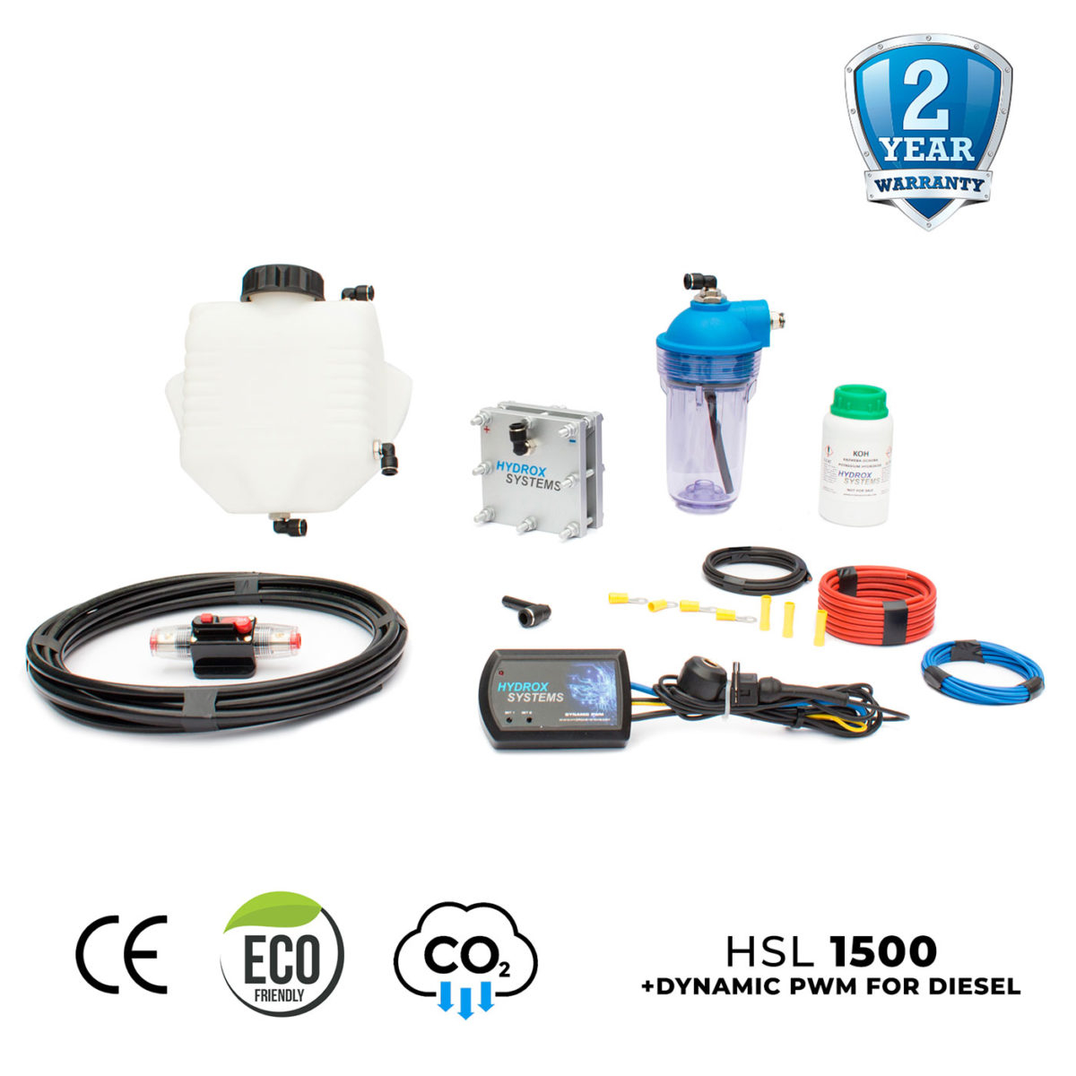 HHO Kits with Dynamic PWM Hydrogen System made by Hydrox Systems