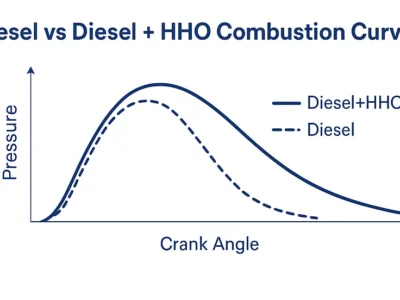 Diesel-HHO Efficiency
